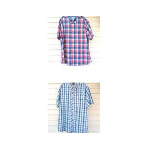 Eddie Bauer Travex / LL Bean LinenBlend Shirts Fishing Camping Hiking Men's2XL T